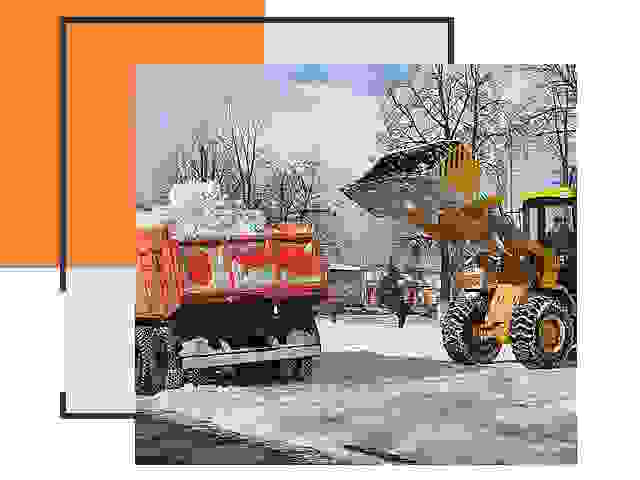 Вывоз снега в Мценске